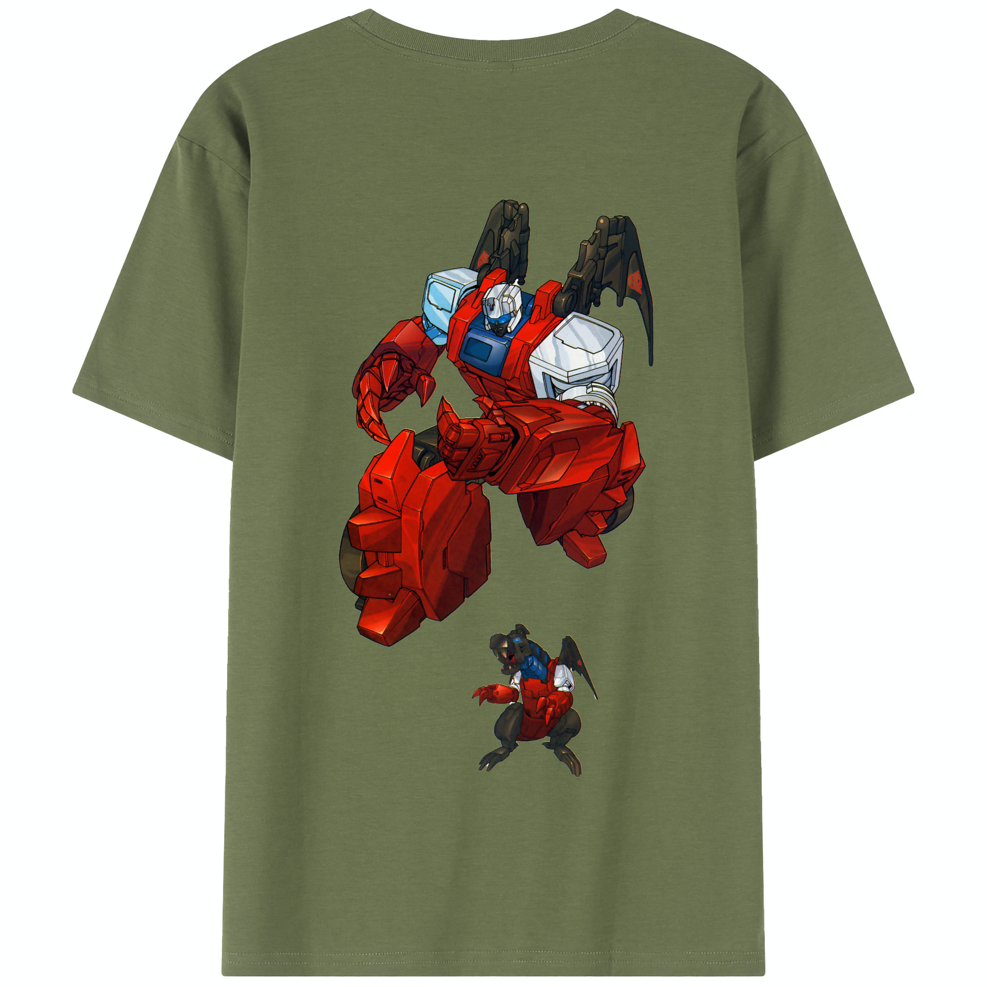 （画像用）  綿100％半袖Tシャツ（背面プリント）